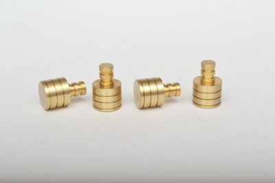 Solid Brass Box Feet